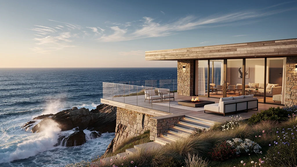 maison sarzeau vue mer