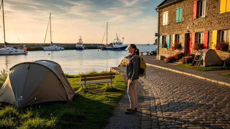 Comparaison hyper-réaliste de deux micro-emplacements à Sarzeau, près du port face au centre-bourg